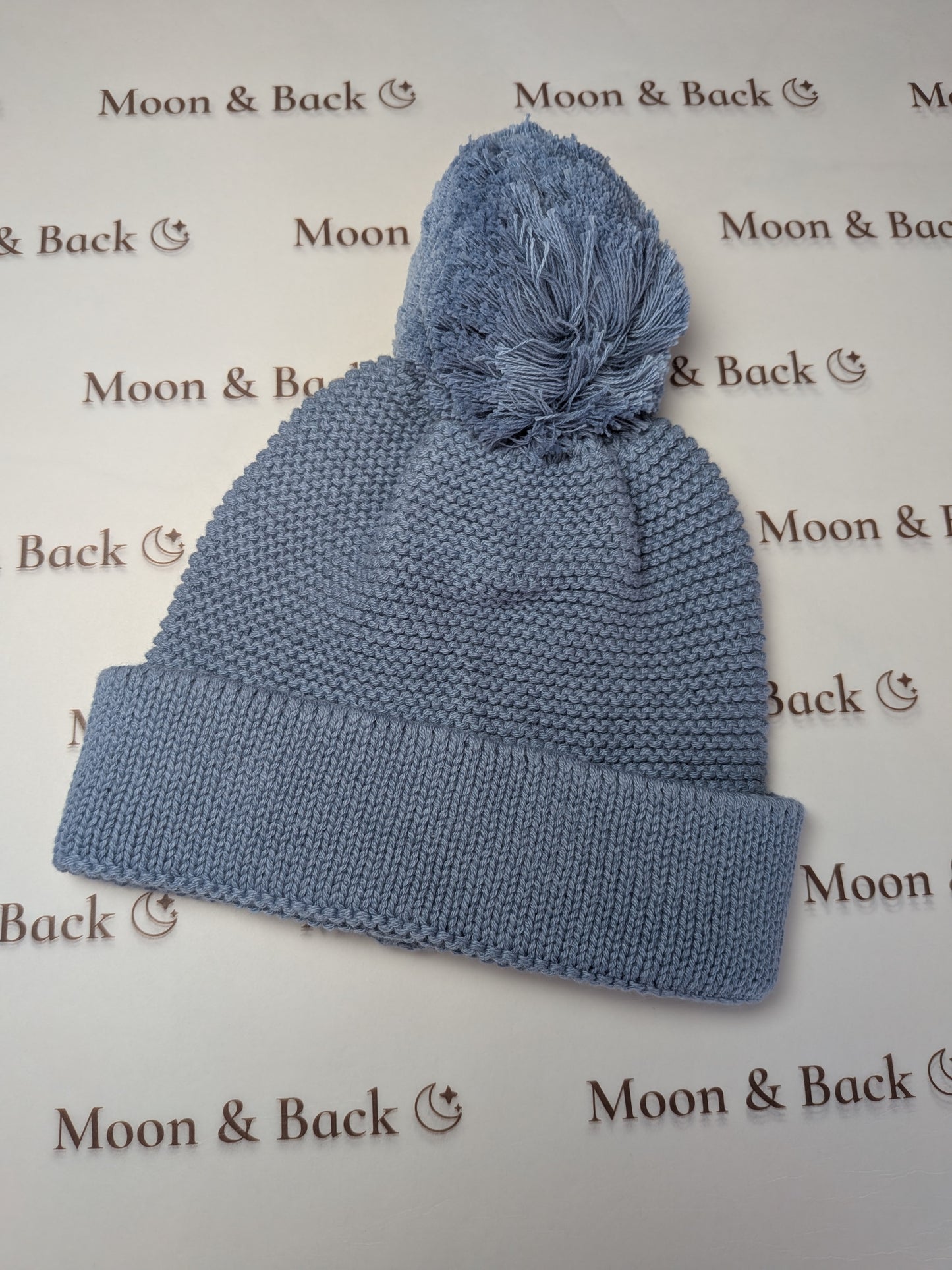 Baby Knit Hat | Dusty Blue