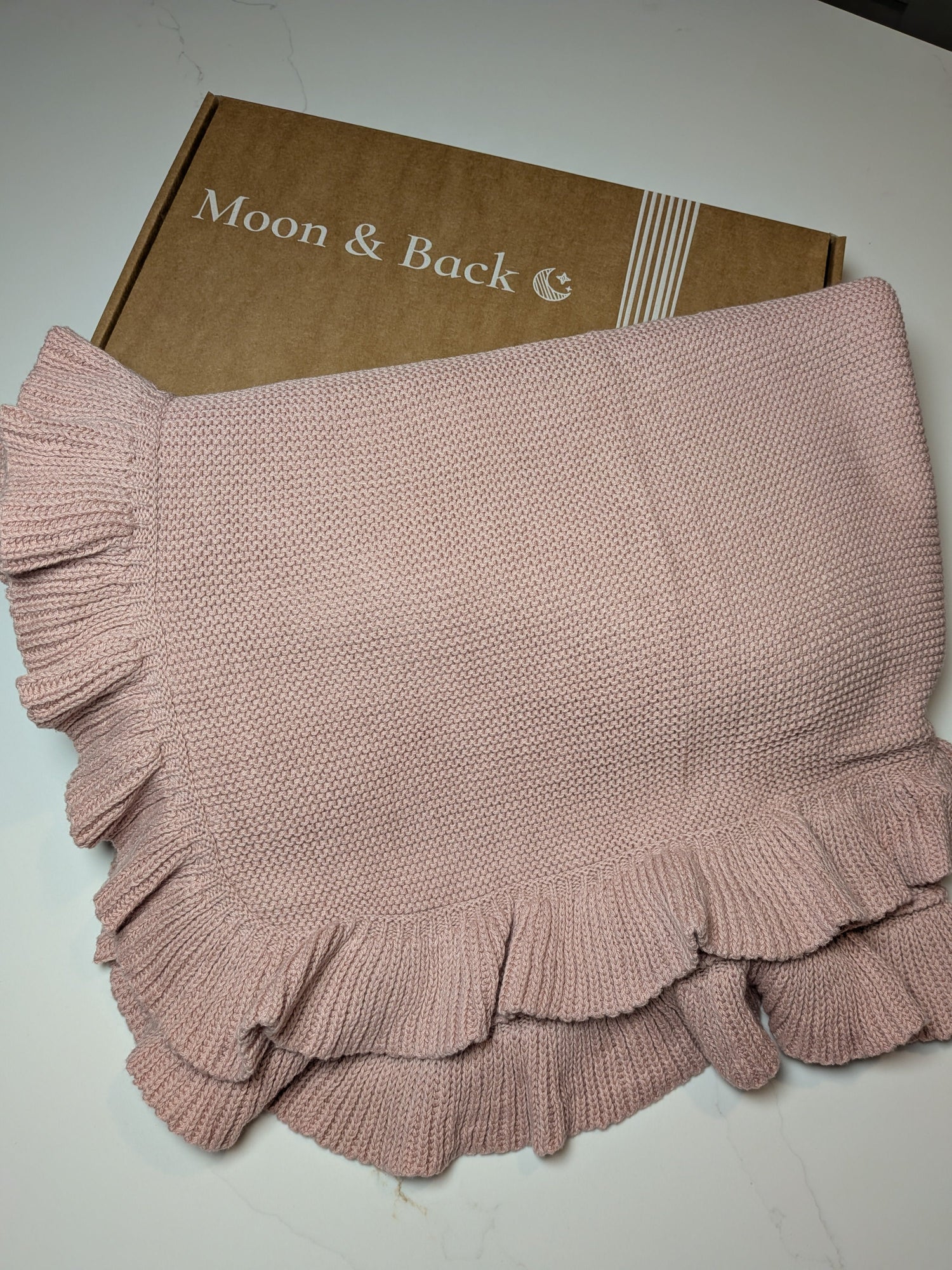 Frill Baby Knit Blankets