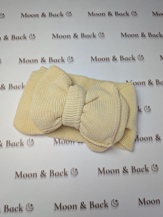 Baby Knit Headband | Lemon