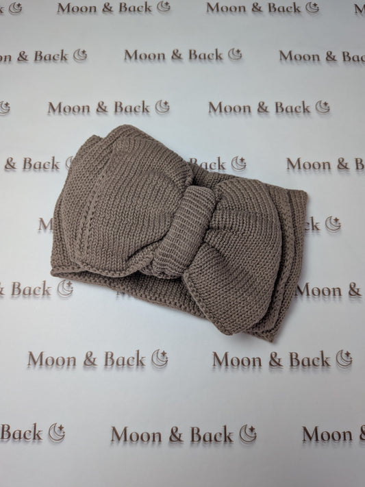 Baby Knit Headband | Mocha
